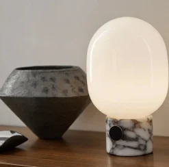 Outlet Audo Copenhagen JWDA Bordlampe H32 cm, Calacatta Viola Marmor