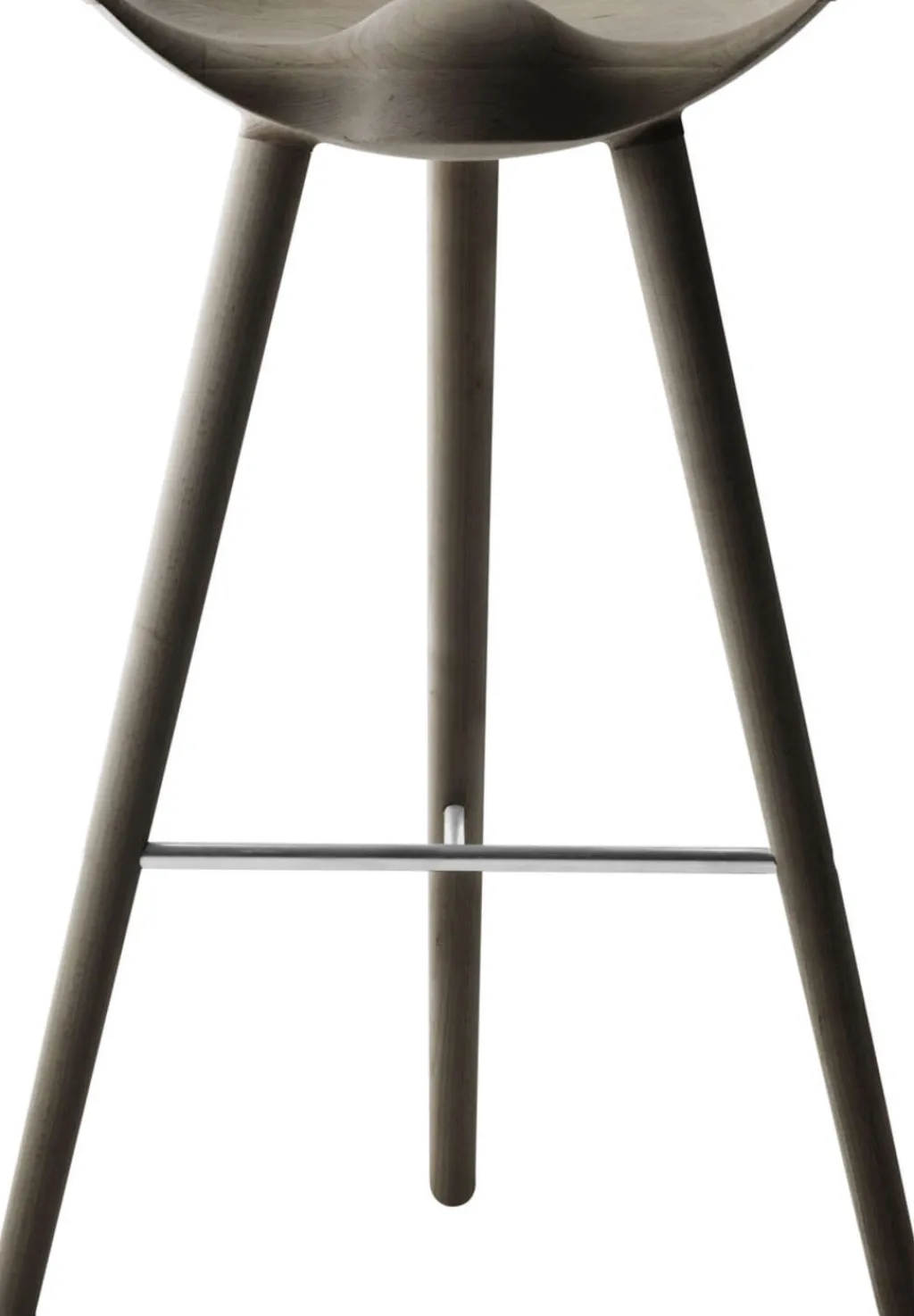 Audo Copenhagen Stole > ML 42 Barstol H81 cm, Olieret Eg/Stål
