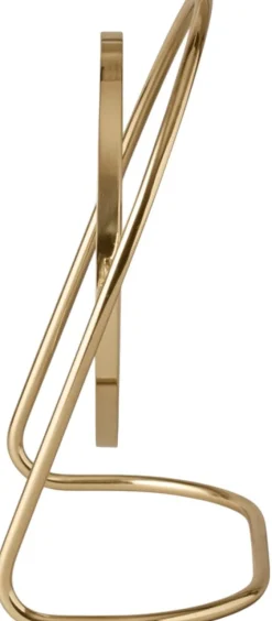 Clearance Audo Copenhagen Nimbus Bordspejl 25,7 cm, Poleret Messing