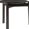 Hot Audo Copenhagen Passage Loungebord 43 cm, Mørk Lakeret Eg
