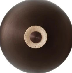 Audo Copenhagen Væglamper > Reverse Væglampe Ø24 cm, Beige/Bruneret Messing