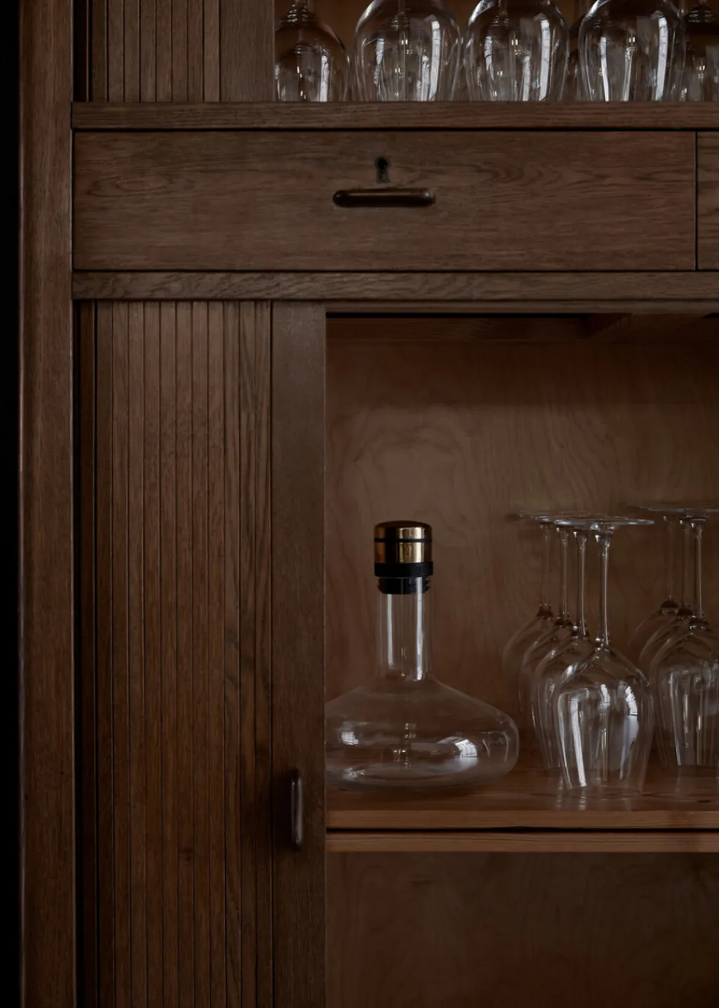 Audo Copenhagen Vinkarafler|Karafler > Vinilter Deluxe 1,4 L, Klar Glas/Messing