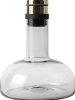 Discount Audo Copenhagen Vinkaraffel 1 L, Smoked Glas/Messing