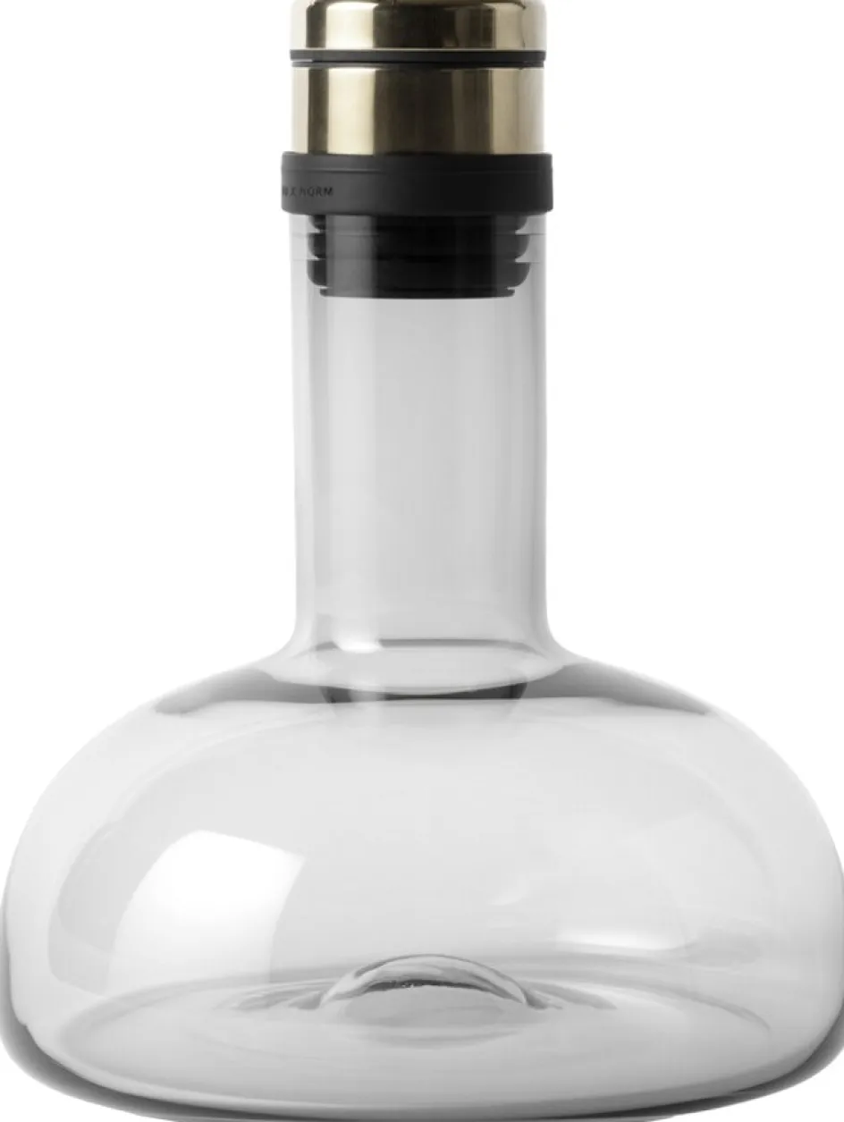 Discount Audo Copenhagen Vinkaraffel 1 L, Smoked Glas/Messing