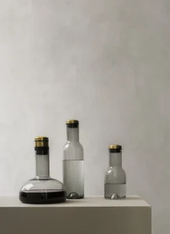 Discount Audo Copenhagen Vinkaraffel 1 L, Smoked Glas/Messing