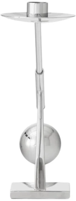 Audo Copenhagen Interconnect Lysestage H26 cm, Rustfrit Stål