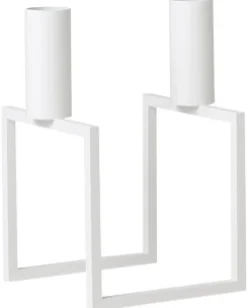 New Kubus Line Lysestage H16 cm, Lysestager