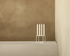 Outlet Kubus 4 Lysestage H20 cm, Lysestager