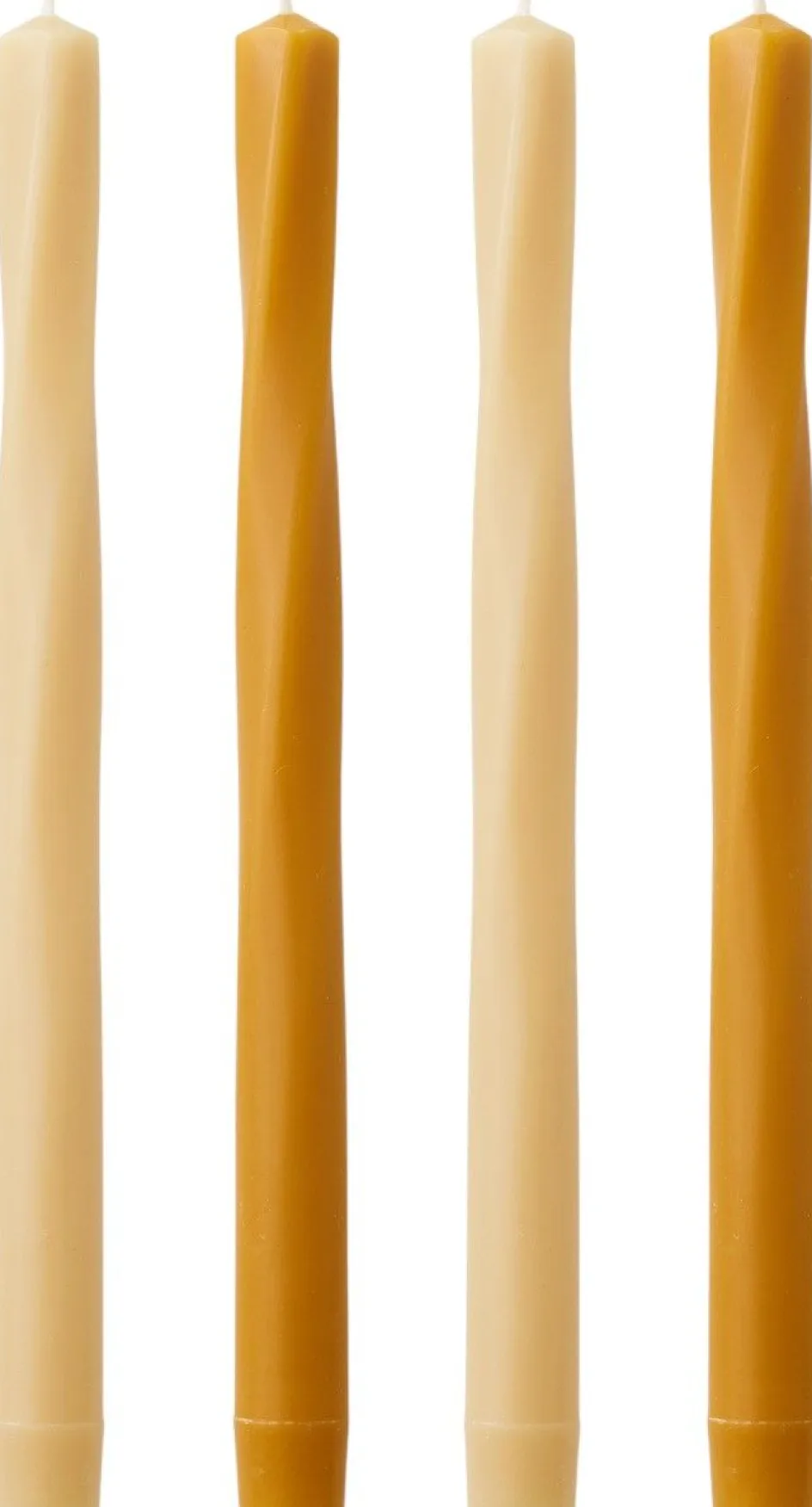 Discount Audo Copenhagen Twist Kronelys 4 stk. 30 cm, Warm