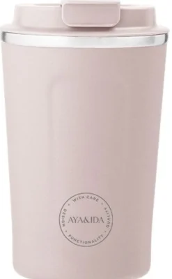 AYA&IDA CUP2GO Termokop 380 ml, Soft Rose