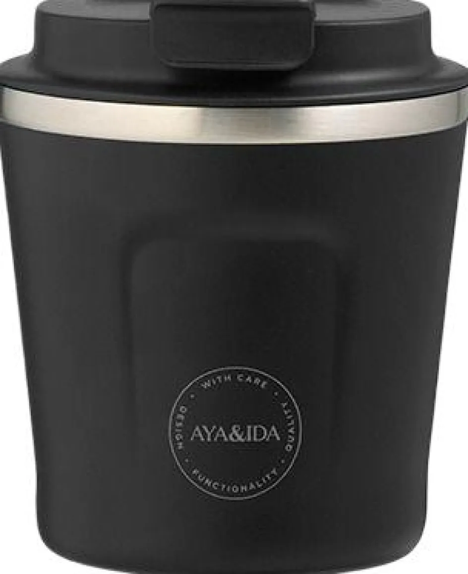 New AYA&IDA CUP2GO Termokop 240 ml, Matte Black