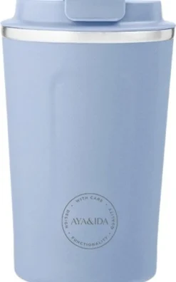 Outlet AYA&IDA CUP2GO Termokop 380 ml, Powder Blue