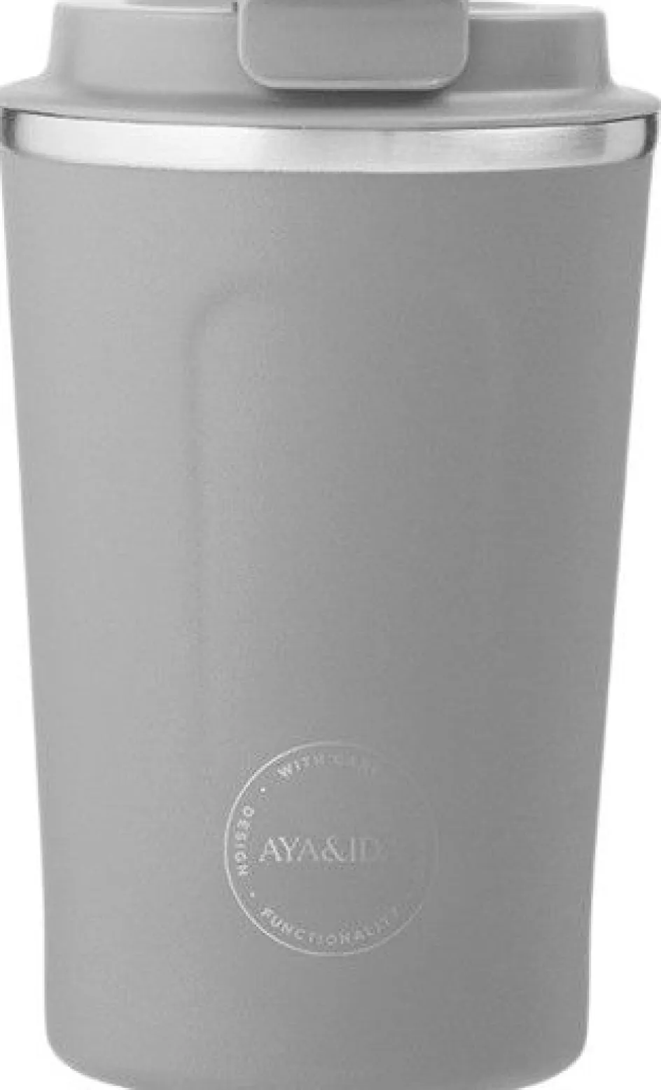Hot AYA&IDA CUP2GO Termokop 380 ml, Light Grey