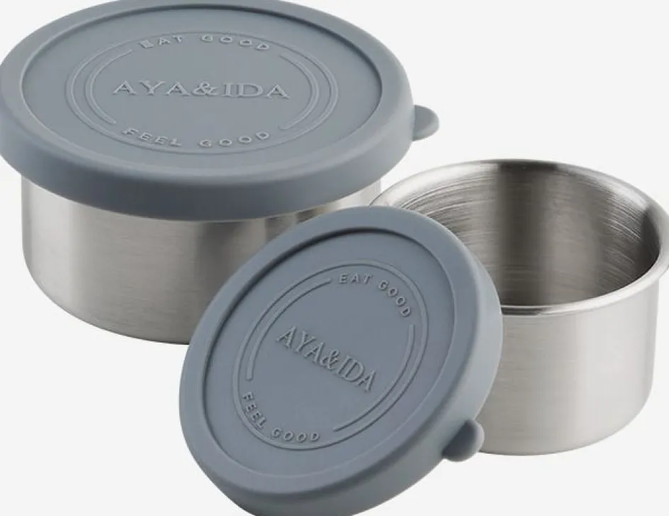 Best AYA&IDA Snackbøtte 2 stk, Dark Grey