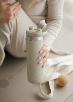 AYA&IDA Sports Drikkeflaske , Cream Beige