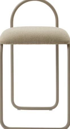 Clearance AYTM ANGUI Stol, Taupe Bouclé