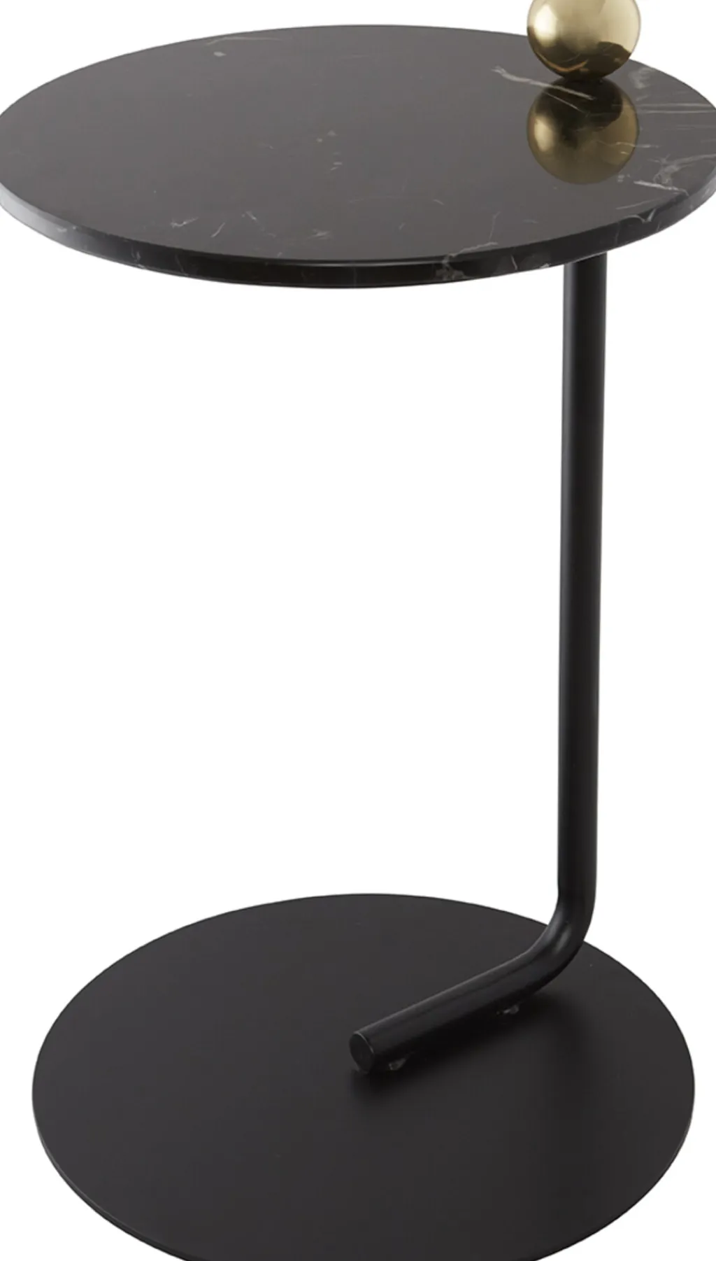 New CASTELLUM Sidebord H60 cm, Sort Borde