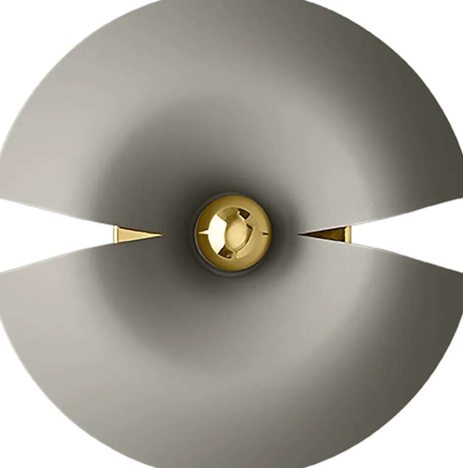 New AYTM CYCNUS Væglampe , Taupe/Guld