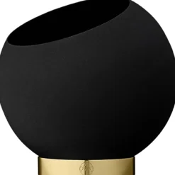 Discount AYTM GLOBE Urtepotte H, Sort/Messing