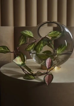 Outlet GLOBE Vase m. Fod H, Stue|Vaser