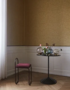 Online AYTM GLOBE Vase m. Fod H, Rosa/Guld