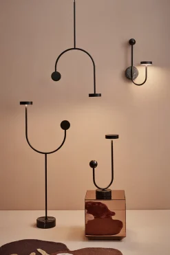 AYTM Lamper Til Kontoret|Lamper Til Stuen > GRASIL Gulvlampe H127,6 cm, Sort