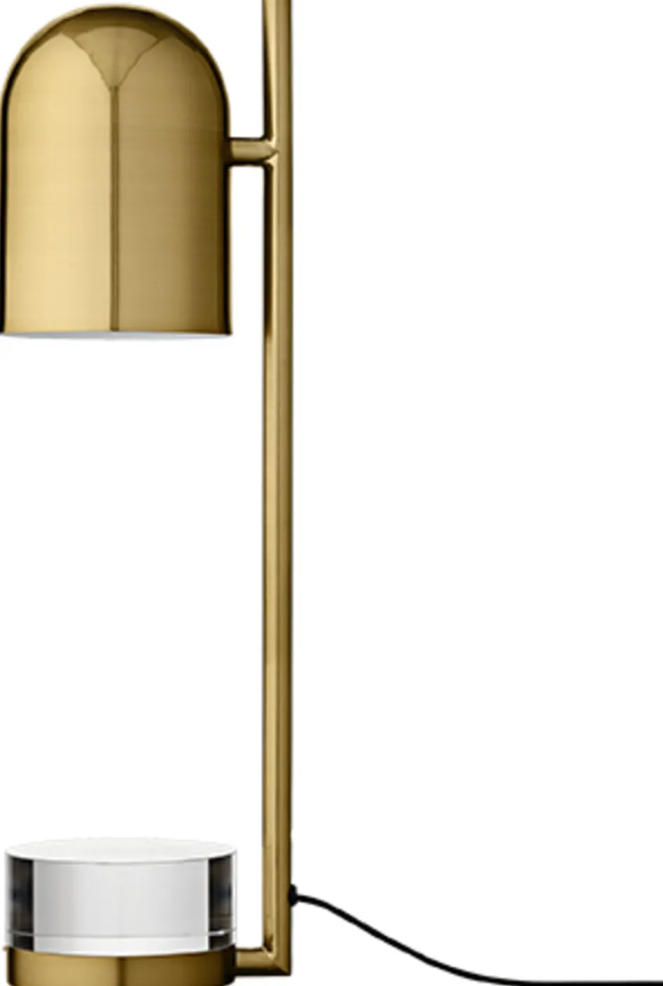 AYTM LUCEO Bordlampe H50 cm, Guld/Klar