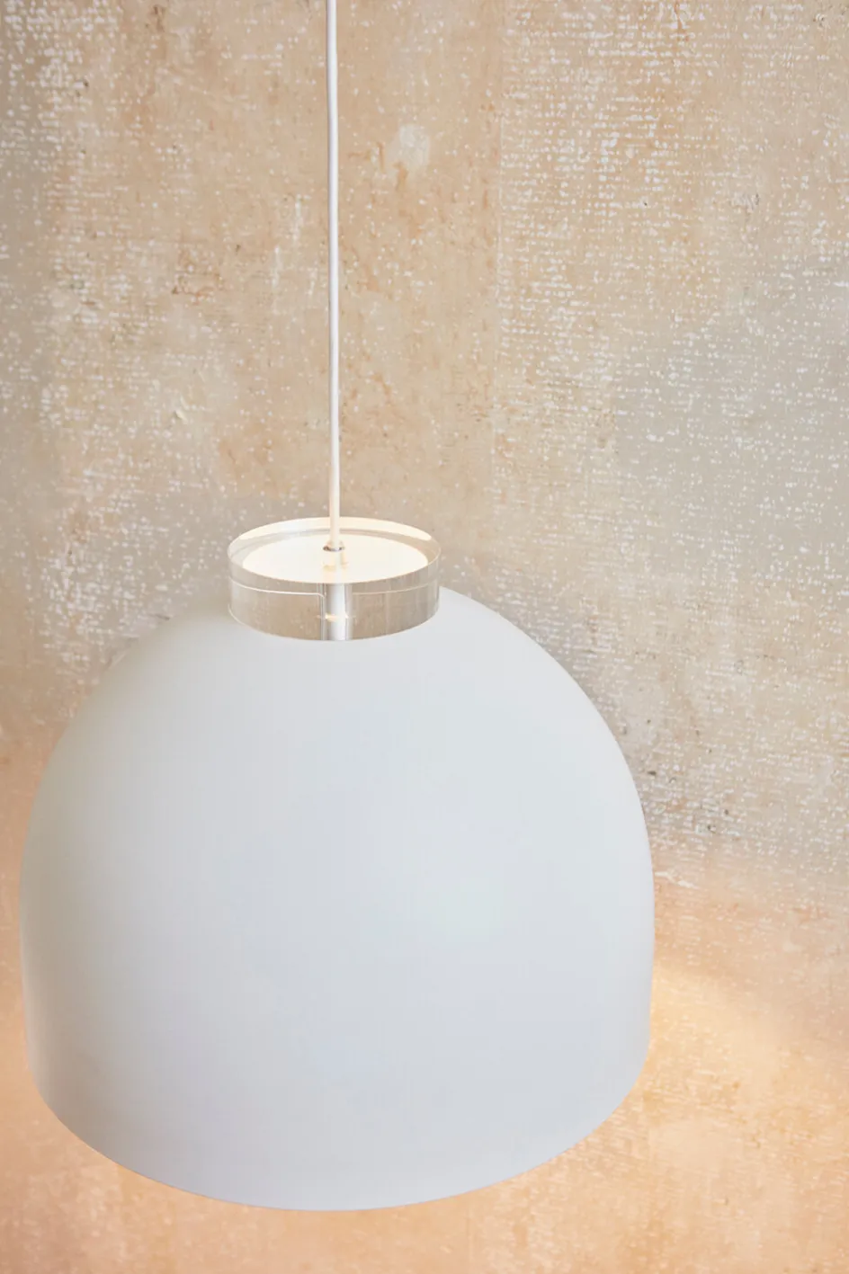 Clearance AYTM LUCEO Loftlampe Ø28 cm, Hvid/Klar