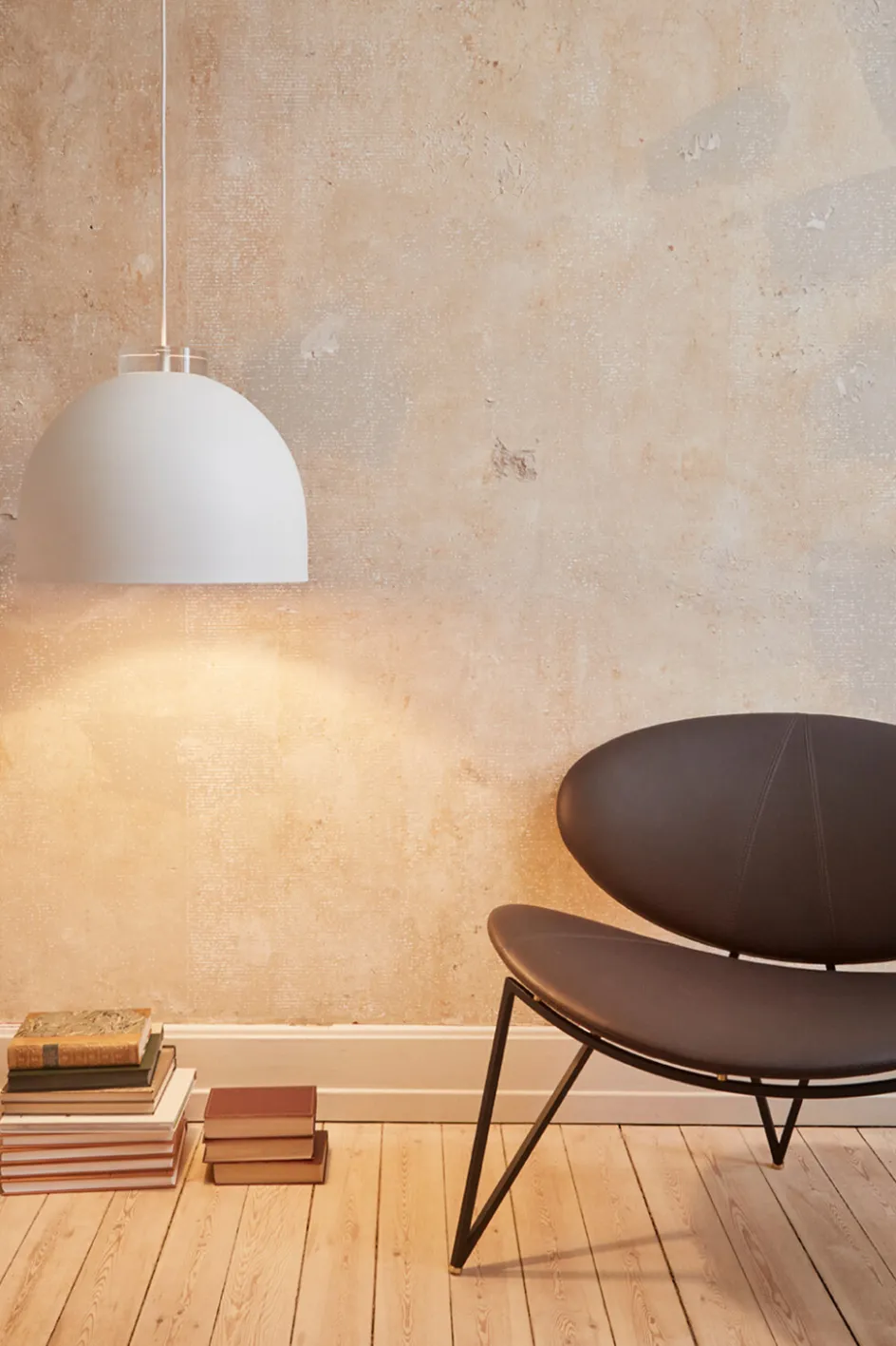 Clearance AYTM LUCEO Loftlampe Ø28 cm, Hvid/Klar