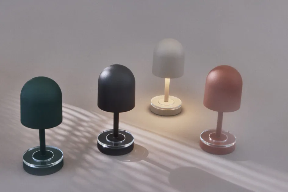 Hot AYTM LUCEO Trådløs Bordlampe H24 cm, Taupe