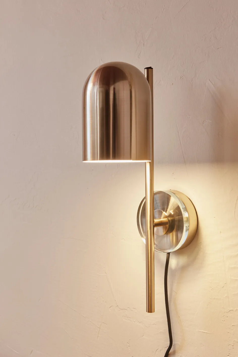 Sale AYTM LUCEO Væglampe 45 cm, Guld/Klar
