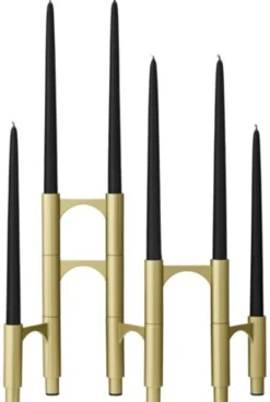 New AYTM COMPONO Lysestage H12 cm, Guld