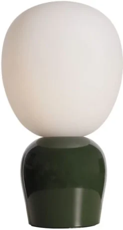 Hot Belid Buddy Bordlampe H33,5 cm, Grøn/Opal