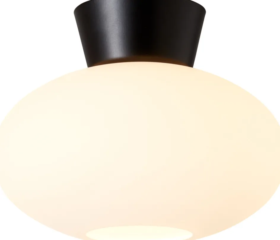 Outlet Belid Bullo Plafond ?27 cm, Sort/Opal