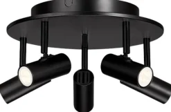 Belid Cato Loftlampe ?29 cm, Mat Sort