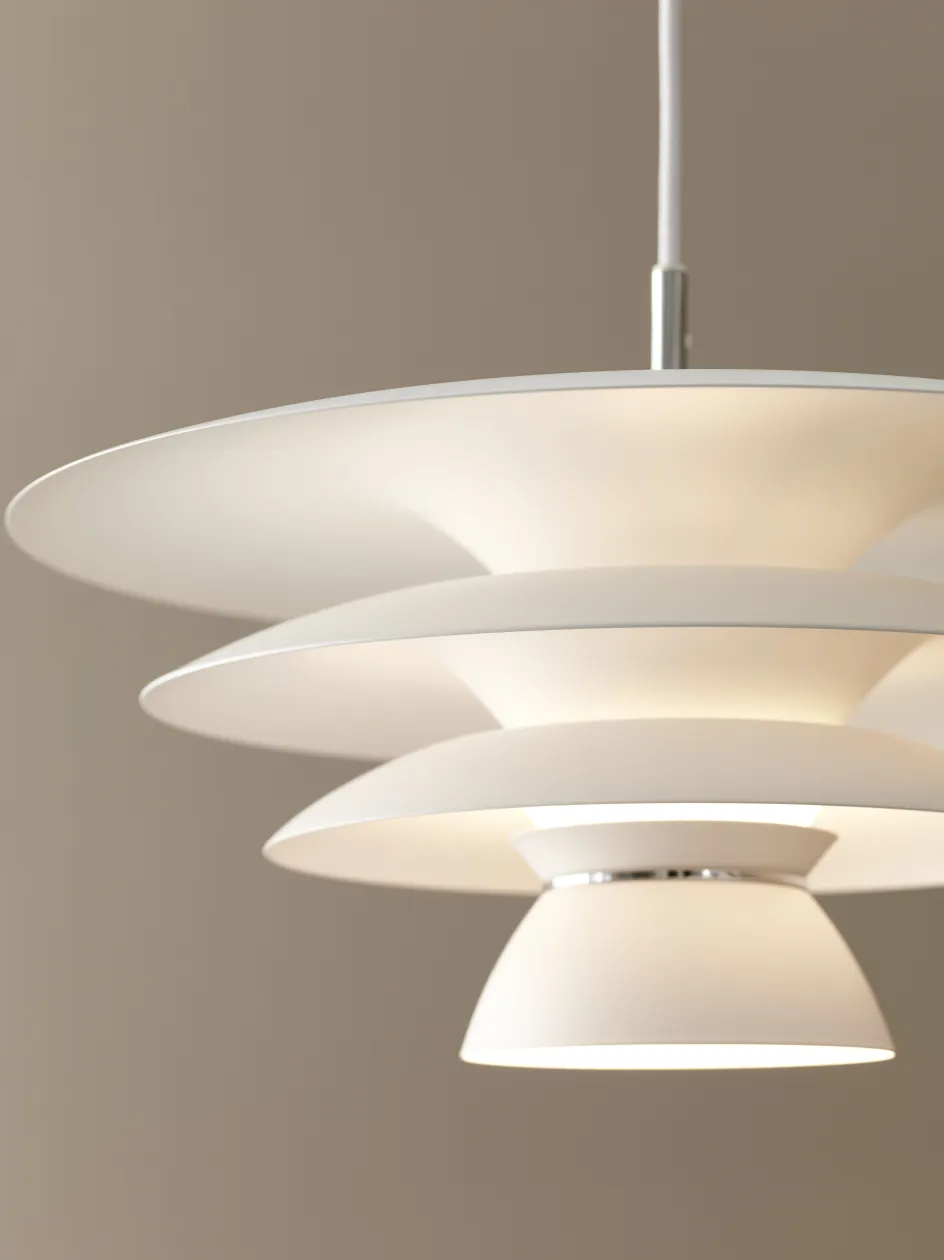 Outlet Belid DaVinci Pendel ?43 cm, Mat Hvid