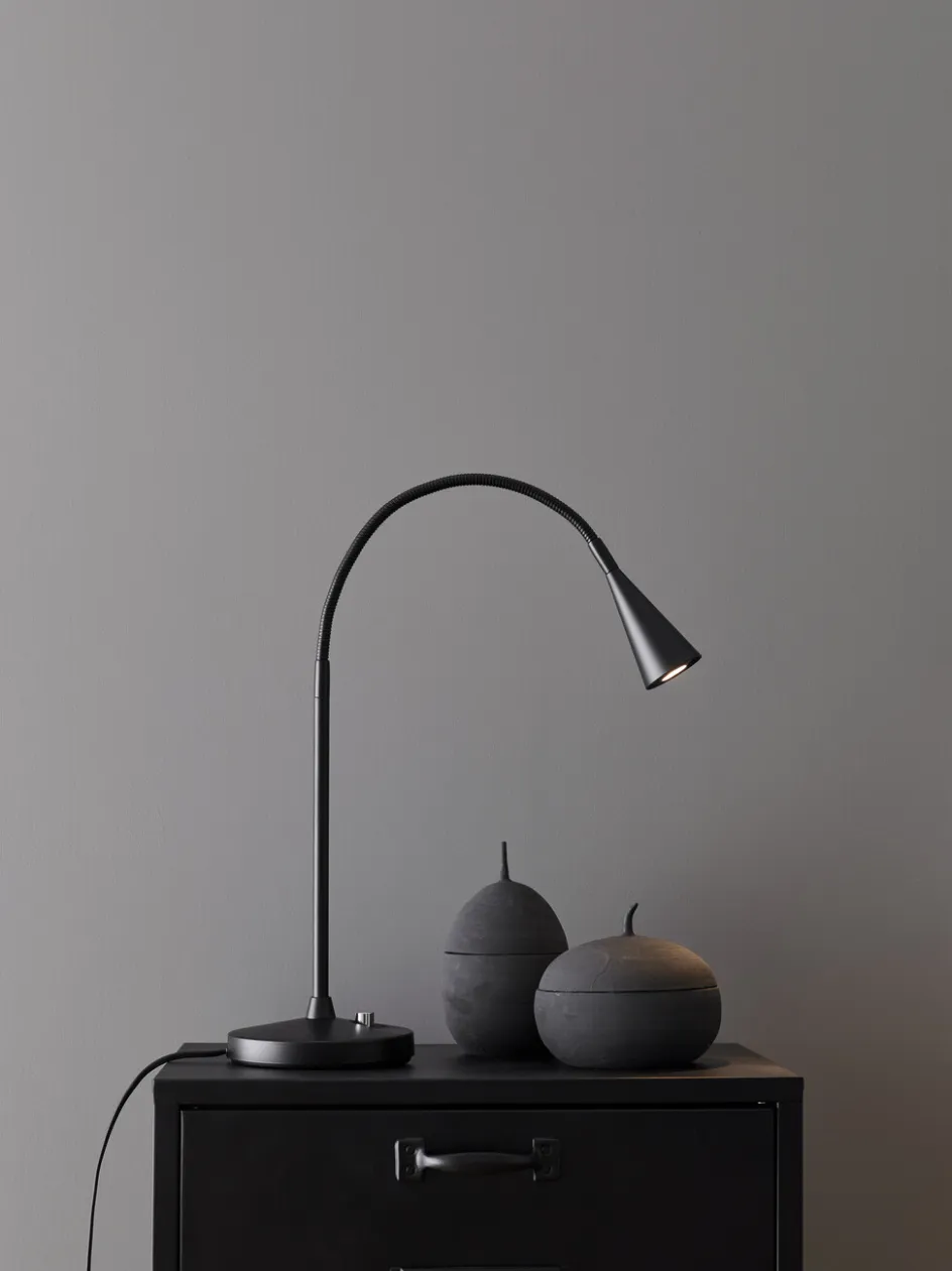 New Belid Ledro Bordlampe H46,8 cm, Matsort
