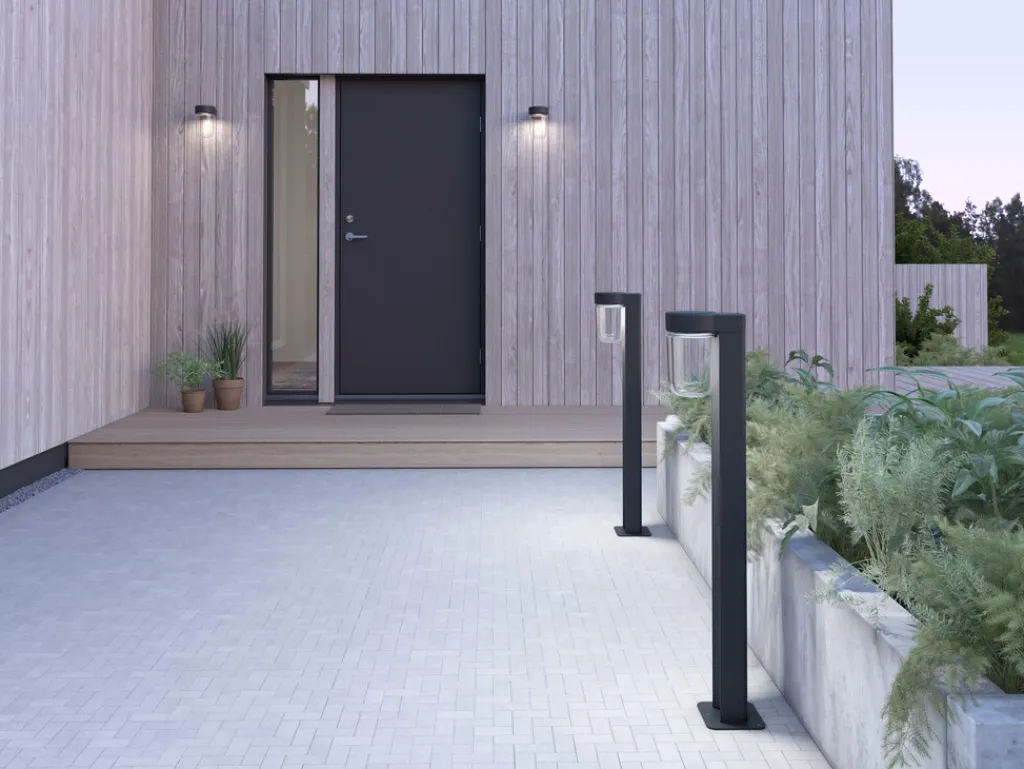 Discount Moon Væglampe Udendørs 21,9 cm, Lamper Til Haven Og Terrassen|Udendørs Væglamper