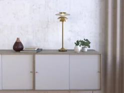 Sale Belid Picasso Bordlampe H, Antik Messing