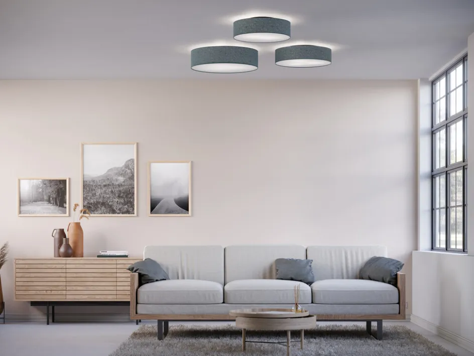New Belid Soft Plafond , Blå/Uld