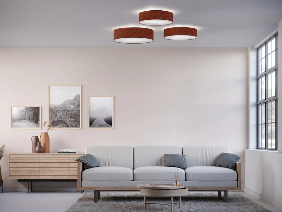 Best Belid Soft Plafond , Rustrød
