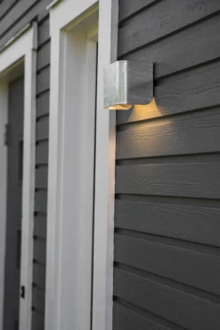 Outlet Belid Taurus Væglampe Udendørs , Galvaniseret
