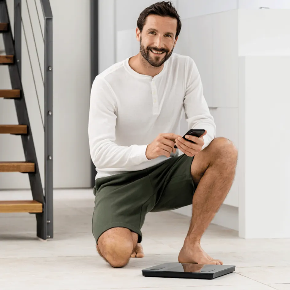Best Beurer BF 500 Kropsanalysevægt m. Bluetooth, Black Edition