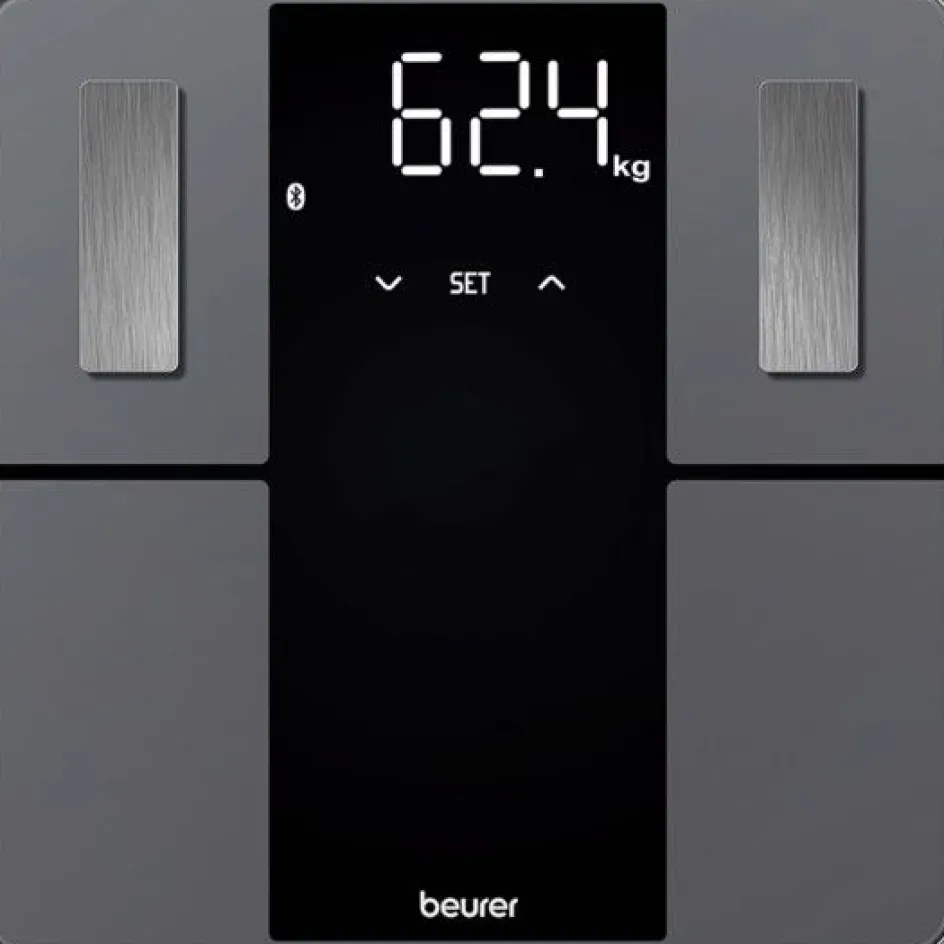 Best Beurer BF 500 Kropsanalysevægt m. Bluetooth, Black Edition