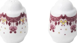 Bjørn Wiinblad Guirlande Salt-og Pebersæt H6 cm, Rød