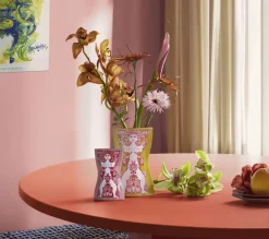 New Nina Vase H16,5 cm, Pink/Rød Vaser