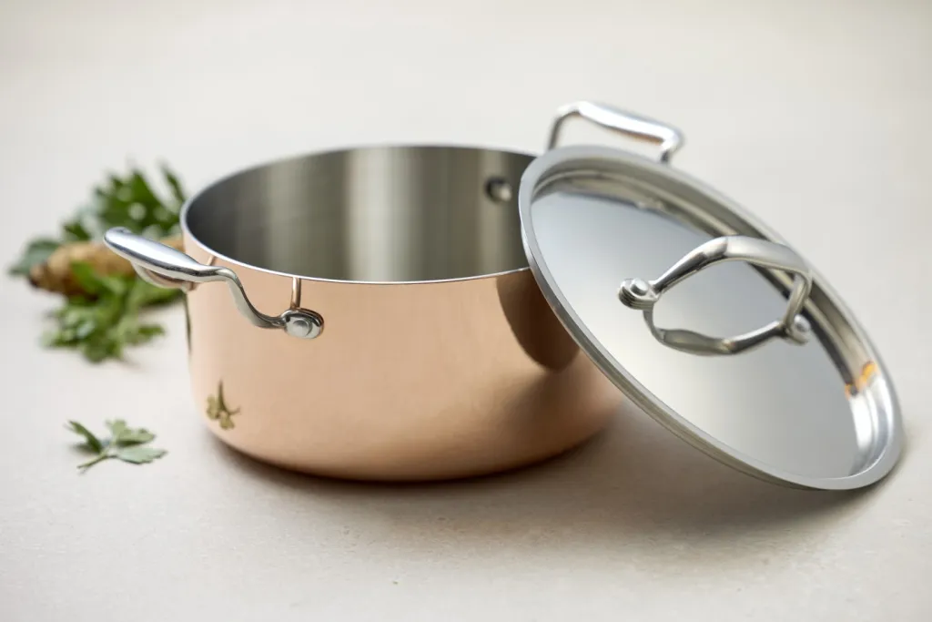 Clearance Gryde m. Låg 3 L, Kobber Gryder Og Kasseroller