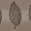 Blomsterbergs Bageforme > Tuileform Blad, Latte