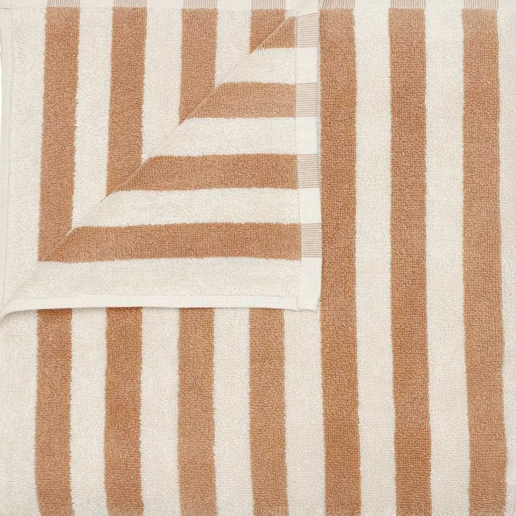 Blomus Håndklæder Og Vaskeklude|Badeværelse > ARTO Badehåndklæde Tykke Striber 70x140 cm,