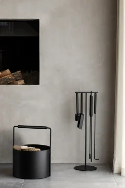 Blomus Stue|Pejsetilbehør > ASHI Trækurv H45 cm,
